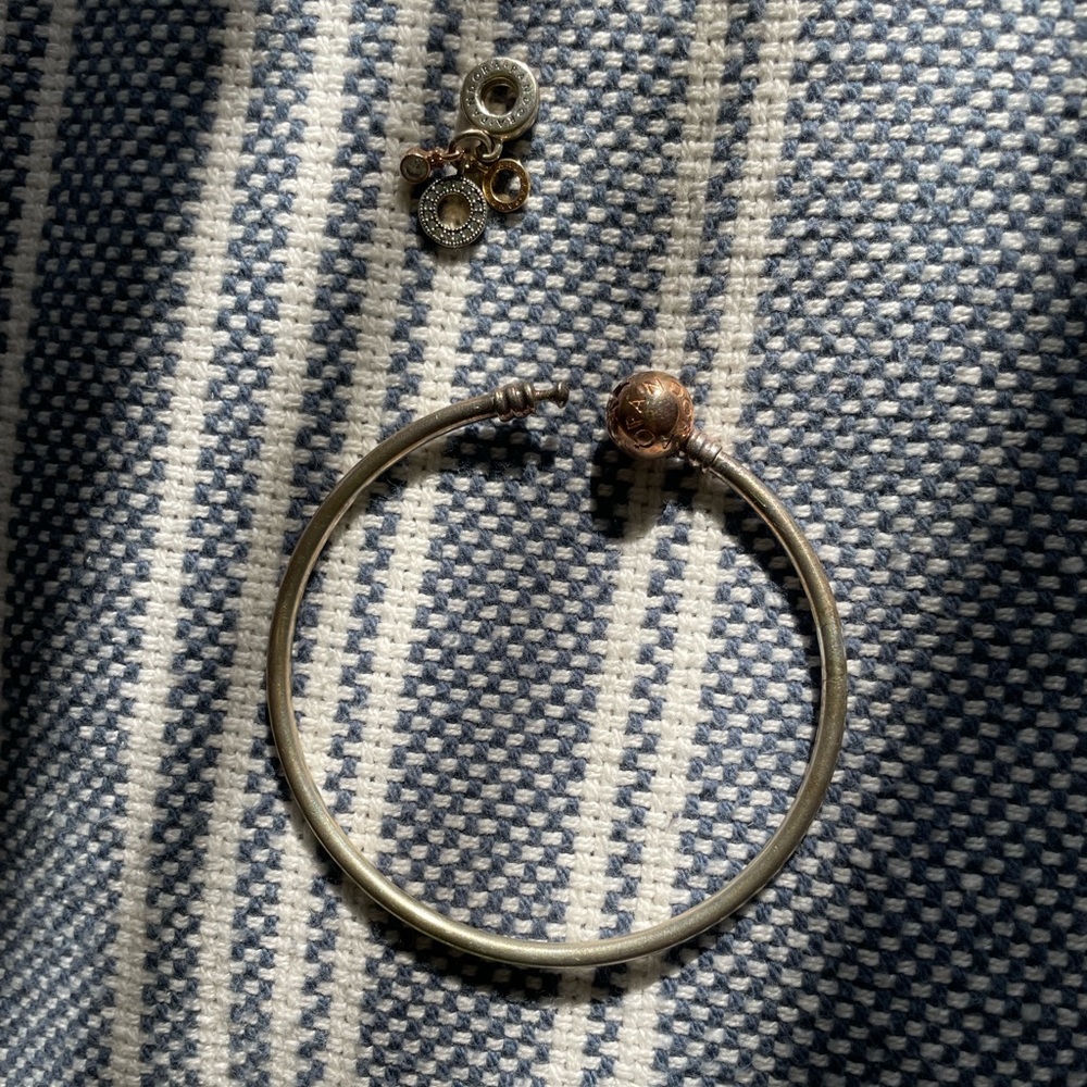 Pandora // moments bangle and charms